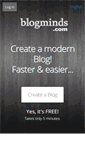 Mobile Screenshot of blogminds.com