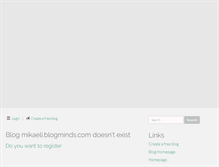 Tablet Screenshot of mikaeli.blogminds.com